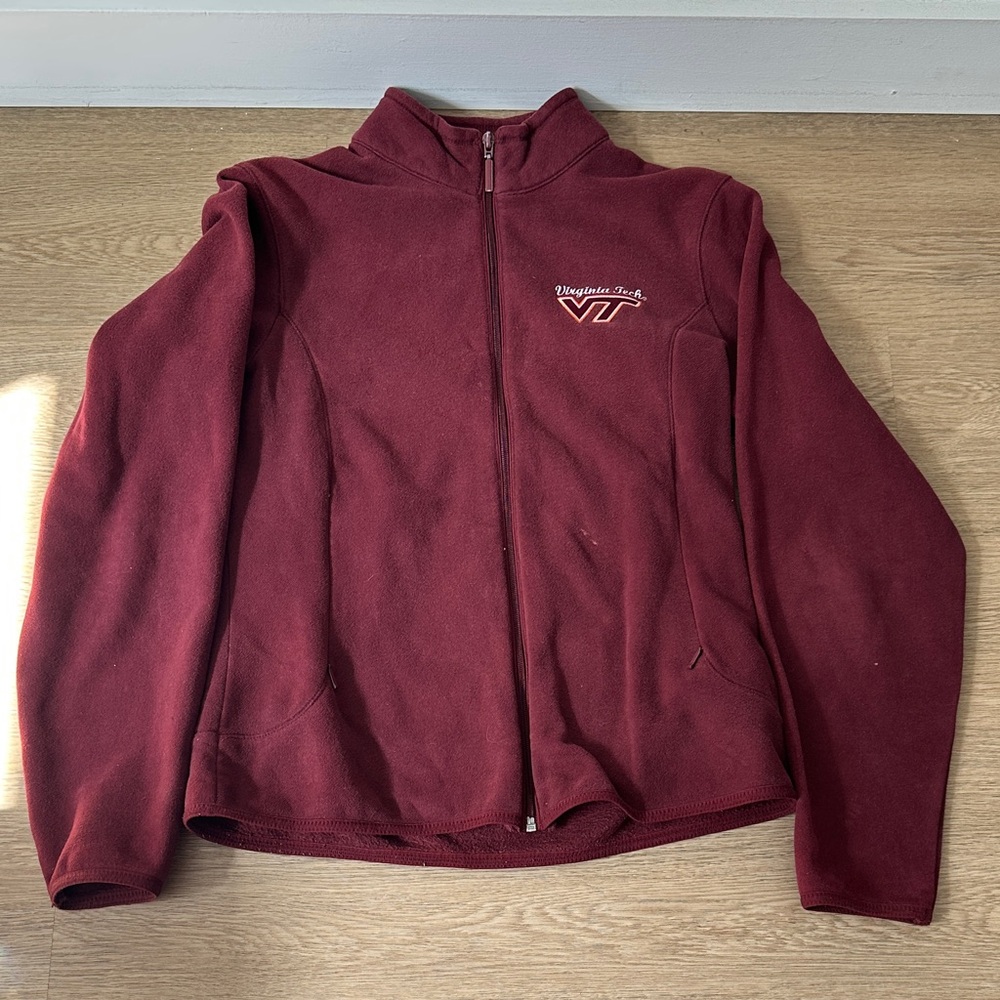 Gear For Sports Burgundy Fleece Jacket